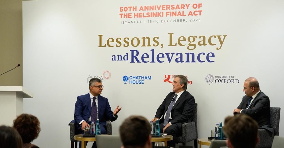 helsinki nihai senedi 50. yılı yuvarlak masa toplantısı